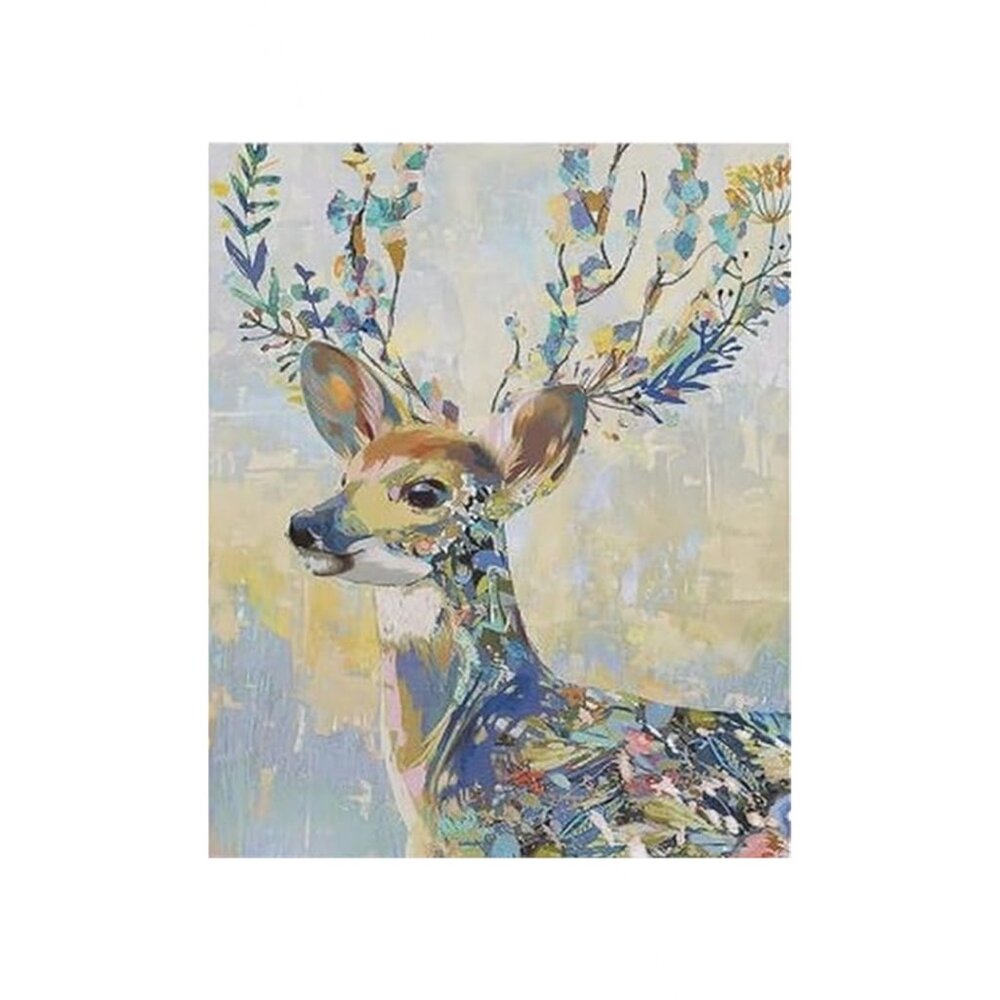 Hunting Wildlife Unframed Canvas Wall Art  16" X 20"